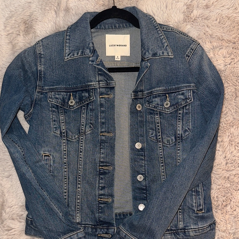 Lucky Brand Classic Blue Jean Jacket